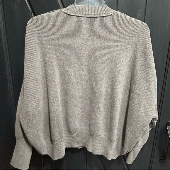 Free People Women’s Easy Street Tunic Sweater, Size Small, Gray, Style OB991232 - Picture 4 of 8